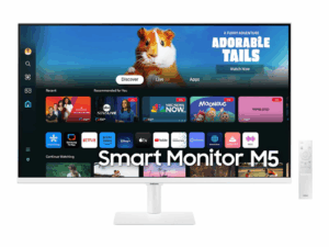 Samsung Full HD M50D LS32DM501EMXUE Gaming Monitor - 32.0" VA FullHD / 4ms / HDMI / USB / Bluetooth / WiFi / White - Monitor