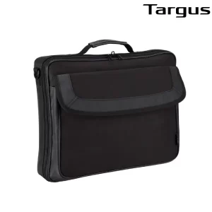 Targus laptop bag, 15.6 inch laptop bag, clamshell laptop bag, black laptop bag, Targus classic bag, durable laptop bag, Targus laptop accessories, laptop case, professional laptop bag, Kuwait laptop bag, laptop bag Kuwait, Targus Kuwait, 15-15.6 inch bag, work laptop bag, school laptop bag, travel laptop bag, business laptop bag, black Targus bag
