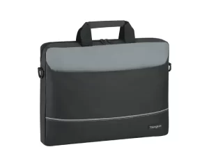 Targus, Intellect, 15.6-inch, Laptop Case, Topload, Black, Grey, Laptop Bag, Computer Accessories, Business Bag, Travel Case, Kuwait