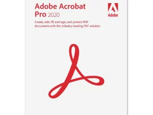 Adobe Acrobat Professional 2020 - 1 User License / 32 & 64-Bit / Middle Eastern English for Arabic