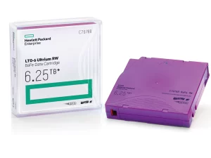HPE LTO-6 Ultrium 6.25TB RW Data Cartridge – High-Capacity Backup Solution
