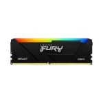 Kingston RAM, DDR4 16GB, 3600MHz RAM, Gaming RAM, RGB RAM, Kingston Fury Beast, Desktop Memory, High-Speed RAM, Overclocking RAM, Kuwait