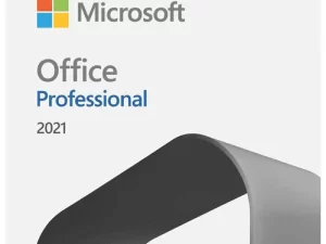 Microsoft Office Professional 2021 - 1 Person License / 32 & 64-Bit / Medialess