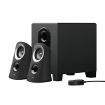 Logitech Z313 Speaker System With Subwoofer (2.1) - Black | High-Quality Sound | Translink Kuwait