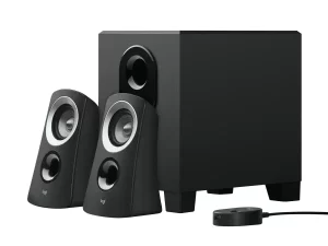 Logitech Z313 Speaker System With Subwoofer (2.1) - Black | High-Quality Sound | Translink Kuwait