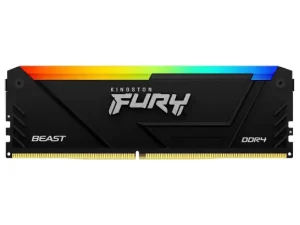 Kingston Fury Beast, DDR4 3200MHz RAM, 16GB Gaming RAM, Desktop Memory Kuwait, RGB RAM Kuwait, Intel XMP RAM, High-Speed DDR4, Kingston RAM Kuwait, Overclocking RAM, PC Upgrade RAM, Best RAM for Gaming, Performance Memory