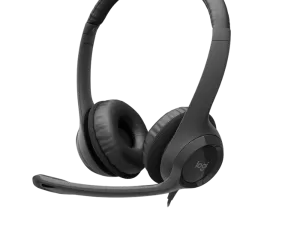 Logitech H-390 USB Headset with Noise-Canceling Microphone - Premium Audio for Calls & Music | Translink Online Kuwait