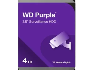 WD Purple 4TB, Surveillance Hard Drive, 5400 RPM HDD, SATA 6Gb/s, 64MB Cache, 3.5 Inch Hard Drive, WD43PURZ, CCTV Storage, Surveillance Storage, Security System Hard Drive, Hard Drive for CCTV, Video Surveillance HDD, High Capacity Hard Drive, WD Purple Series, Hard Drive for DVR, Surveillance Systems Kuwait, Translink Computer Systems, Buy Hard Drive in Kuwait, Surveillance HDD 4TB