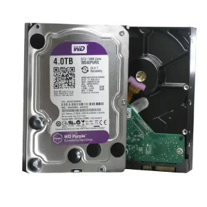 WD Purple 4TB, Surveillance Hard Drive, 5400 RPM HDD, SATA 6Gb/s, 64MB Cache, 3.5 Inch Hard Drive, WD43PURZ, CCTV Storage, Surveillance Storage, Security System Hard Drive, Hard Drive for CCTV, Video Surveillance HDD, High Capacity Hard Drive, WD Purple Series, Hard Drive for DVR, Surveillance Systems Kuwait, Translink Computer Systems, Buy Hard Drive in Kuwait, Surveillance HDD 4TB