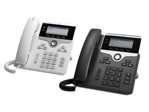 Cisco 7821-K9 IP Phone with a 2-line display and HD voice technology for enhanced business communication.