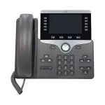 Cisco CP-8811-K9 8800 Series VoIP desk phone with 5-inch display and HD audio for professional communication.