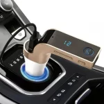 All CAR Bluetooth FM Transmitter with TF/USB Flash Drive Support for iPhone 5, 5S, HTC, wireless music streaming and hands-free calling