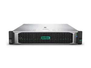HP ProLiant DL380 G10 2U rack server with Intel Xeon 2.40GHz, 10-core processor, 32GB RAM, dual 480GB SSDs, and 800W power supply, available in Kuwait.