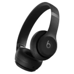 Beats Solo 4 Matte Black Wireless Headset - Comfortable Over-Ear Headphones for Music Lovers in Kuwait