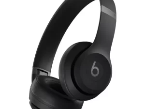 Beats Solo 4 Matte Black Wireless Headset - Comfortable Over-Ear Headphones for Music Lovers in Kuwait
