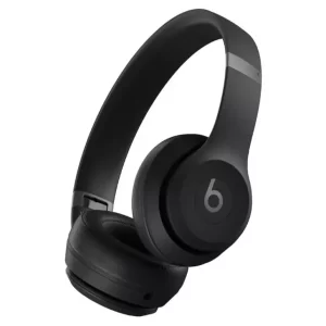 Beats Solo 4 Matte Black Wireless Headset - Comfortable Over-Ear Headphones for Music Lovers in Kuwait