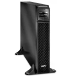 APC SRT2200XLI Smart-UPS SRT 2200VA 230V with ECO Mode, LCD Display, and Rack/Tower Convertible Design.