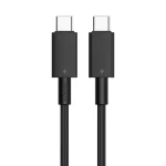 Porodo USB-C to USB-C Durable Charging Cable with reinforced connectors and braided design