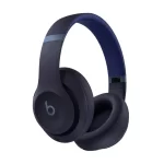 Close-up of Beats Studio Pro Headphones - Black, featuring premium noise-canceling technology.