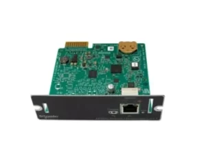 Monitor and control your UPS remotely with the Network Management Card.