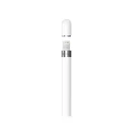 Apple Pencil (1st Generation) with charging adapter and extra tip, designed for iPads, shown on a clean white background