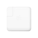 87W USB-C Power Adapter with UK plug for MacBook Air and MacBook Pro, providing efficient charging.