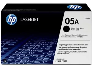Hp 05A Black Original Laserjet Toner Cartridge Ce505A
