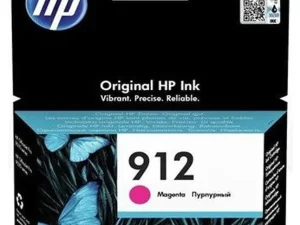 HP 912 Magenta Ink Cartridge – High-quality, reliable magenta ink for vivid prints, compatible with HP printers.