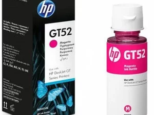 HP GT52 Cyan Ink Cartridge (M0H54AE) – High-yield cyan ink for vibrant, professional-quality prints. Compatible with HP Ink Tank printers.