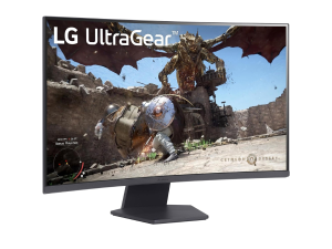 LG UltraGear 32-Inch 1000R QHD Curved Gaming Monitor with 180Hz Refresh Rate and 1ms Response Time – Available in Kuwait