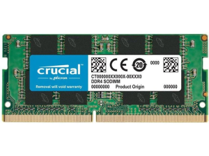 Crucial 16GB DDR4 3200MHz Notebook Memory – 260-Pin SODIMM Module
