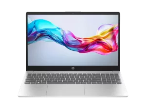 HP 15-FD0147NE Laptop – 15.6" FHD, Intel Core i7, 8GB RAM, 512GB NVMe SSD, NVIDIA GeForce MX570 2GB, DOS, 1-Year Warranty, Natural Silver