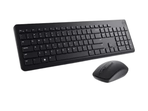 Dell KM3322W Wireless Keyboard and Mouse - 2.40GHz / Optical / 1000dpi / Wireless / Black / Arabic/English Keys