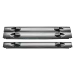 19” 1 & 2U Plastic Blanking Panel Type 1