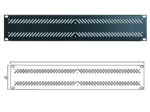 19” Ventilated Blanking Panels