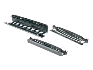 19” Hinged Covered Cable Organizer