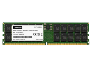 Lenovo 4X77A88052 64GB DDR5-5600 RDIMM PC5-44800 CL46 ECC Registered Server Memory for ThinkSystem SR650 V3